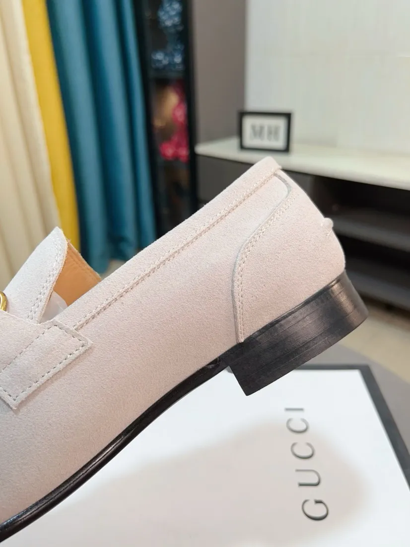 Men's shoes 💰500🌹🌹【GUCCI】The most popular classic Gucci leather shoes. Synchronized with the official website, the upper is made of Italian first-layer cowhide ➕cowhide lining, with unique brand and unique craftsmanship. Highlighting the hot style of the new year. Stop hesitating, stop wandering, get it now. Number: 38--44